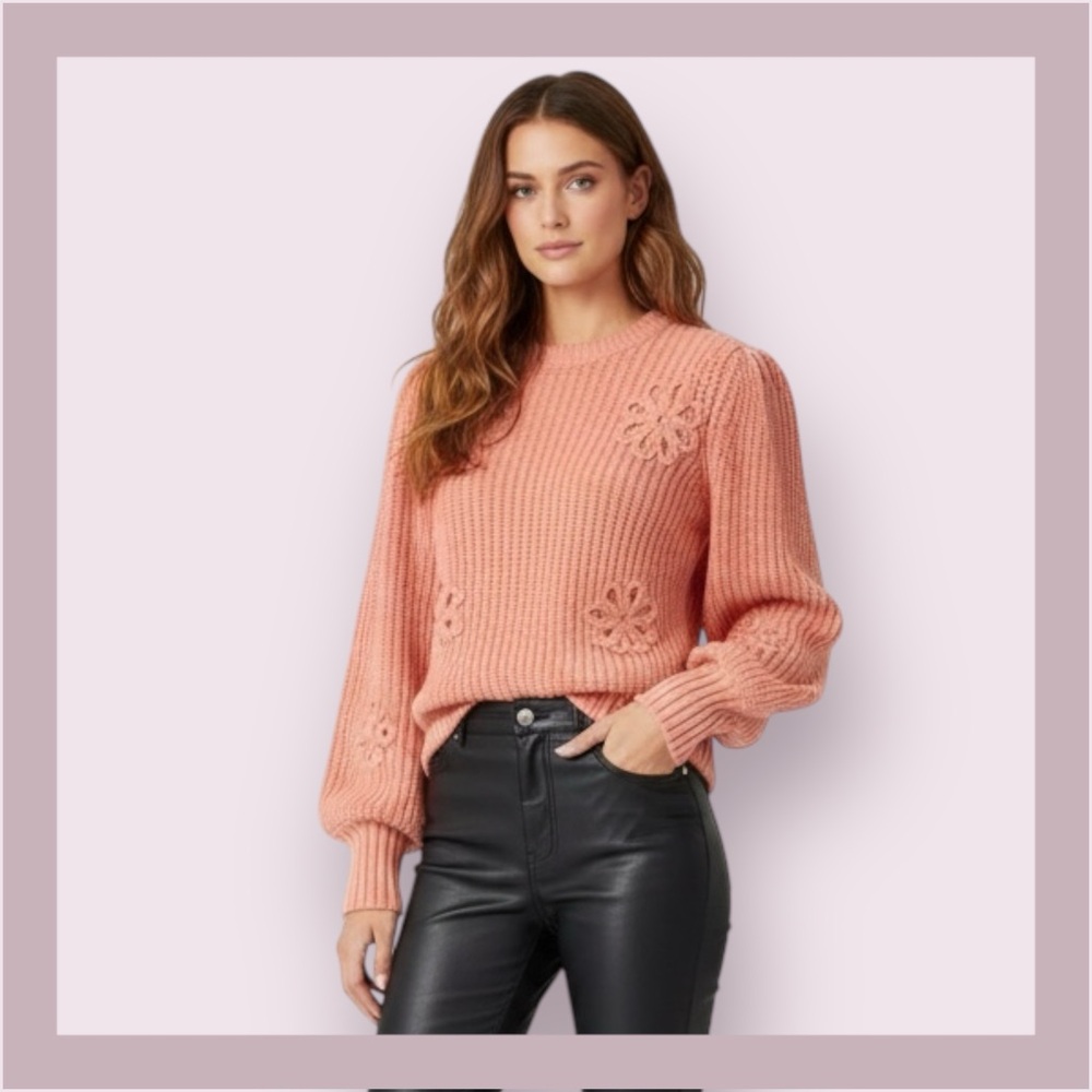 Rails Romy Floral Crewneck Sweater